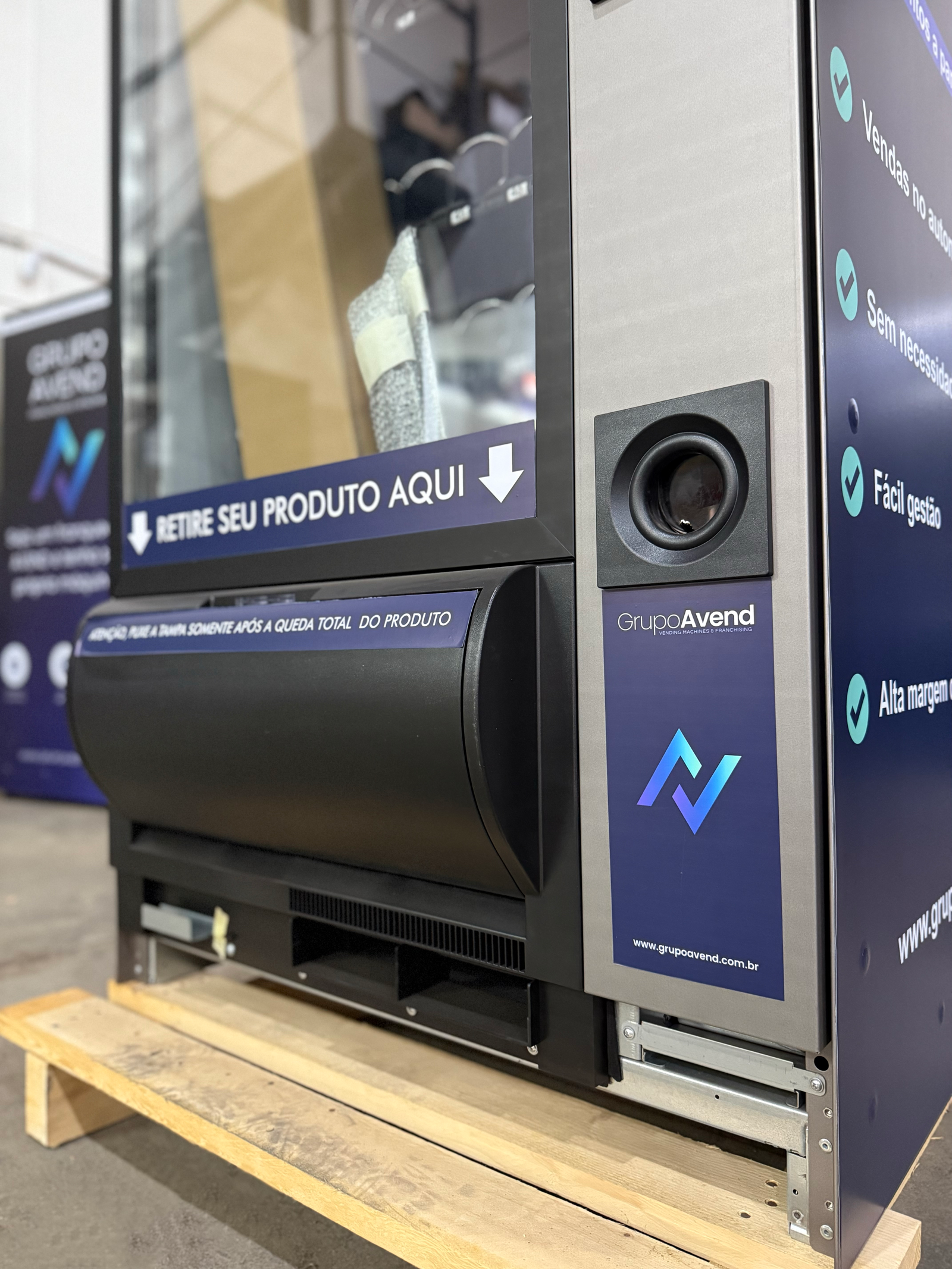 Vending machine instalada